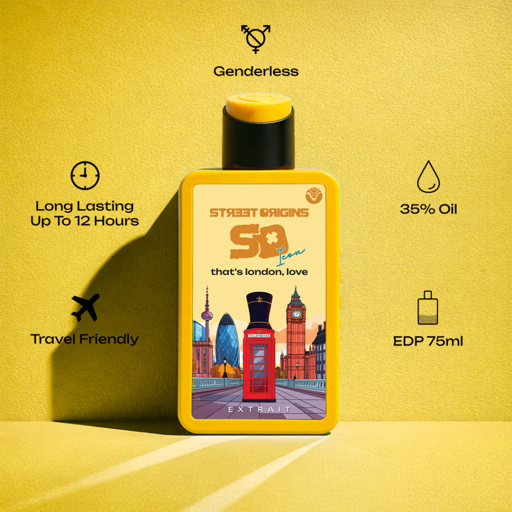 STREET ORIGINS THAT'S LONDON LOVE EDP W 75ML