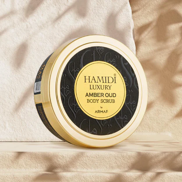 HAMIDI LUXURY OUD BODY SCRUB 250ML