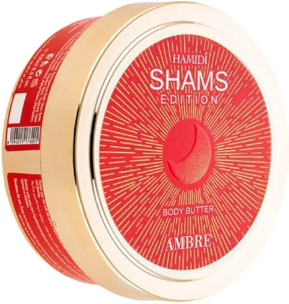 HAMIDI SHAMS EDITION AMBRE BODY BUTTER 250ML