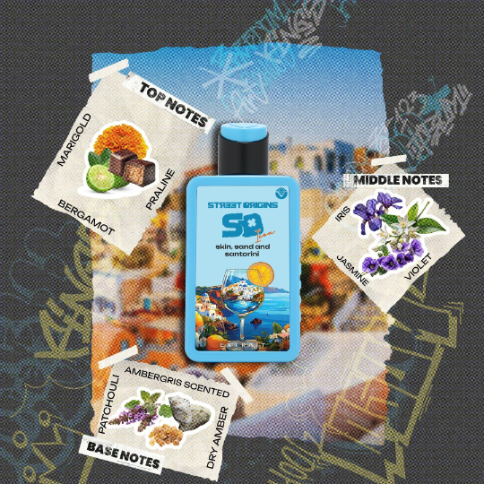 STREET ORIGINS SKIN , SAND & SANTORINI EDP W 75ML