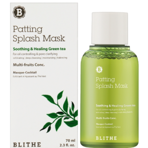 BLITHE PATTING SPLASH MASK SOOTHING & HEALING GREEN TEA 70ML
