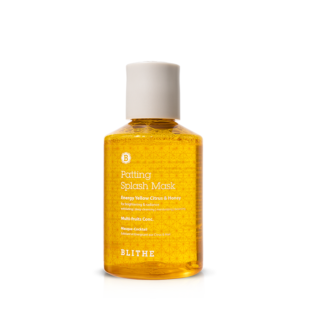 BLITHE PATTING SPLASH MASK ENERGY YELLOW CITRUS & HONEY 70ML