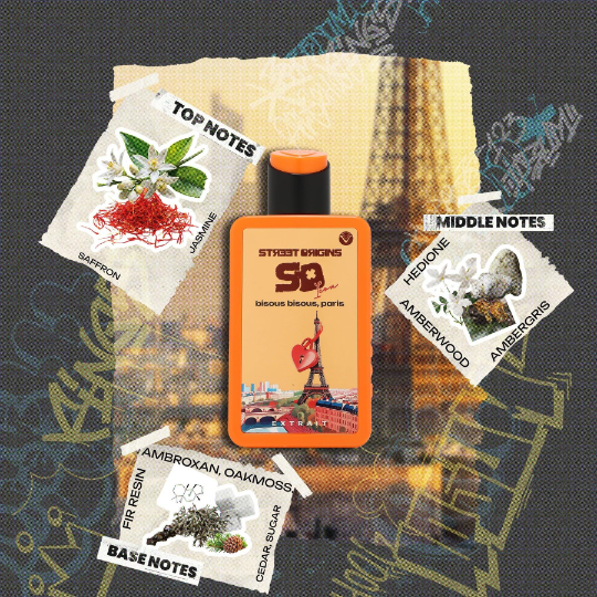 STREET ORIGINS BISOUS BISOUS PARIS EDP W 75ML