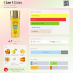 PARIS CORNER CIAO CITRUS EDP 100ML
