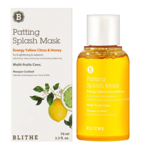 BLITHE PATTING SPLASH MASK ENERGY YELLOW CITRUS & HONEY 70ML