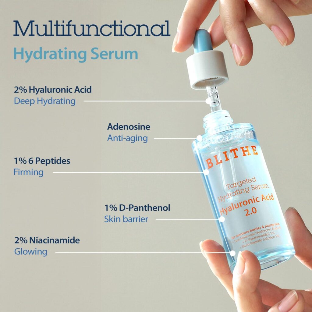 BLITHE TARGETED HYDRATING SERUM HYALURONIC ACID 2.0 50ML