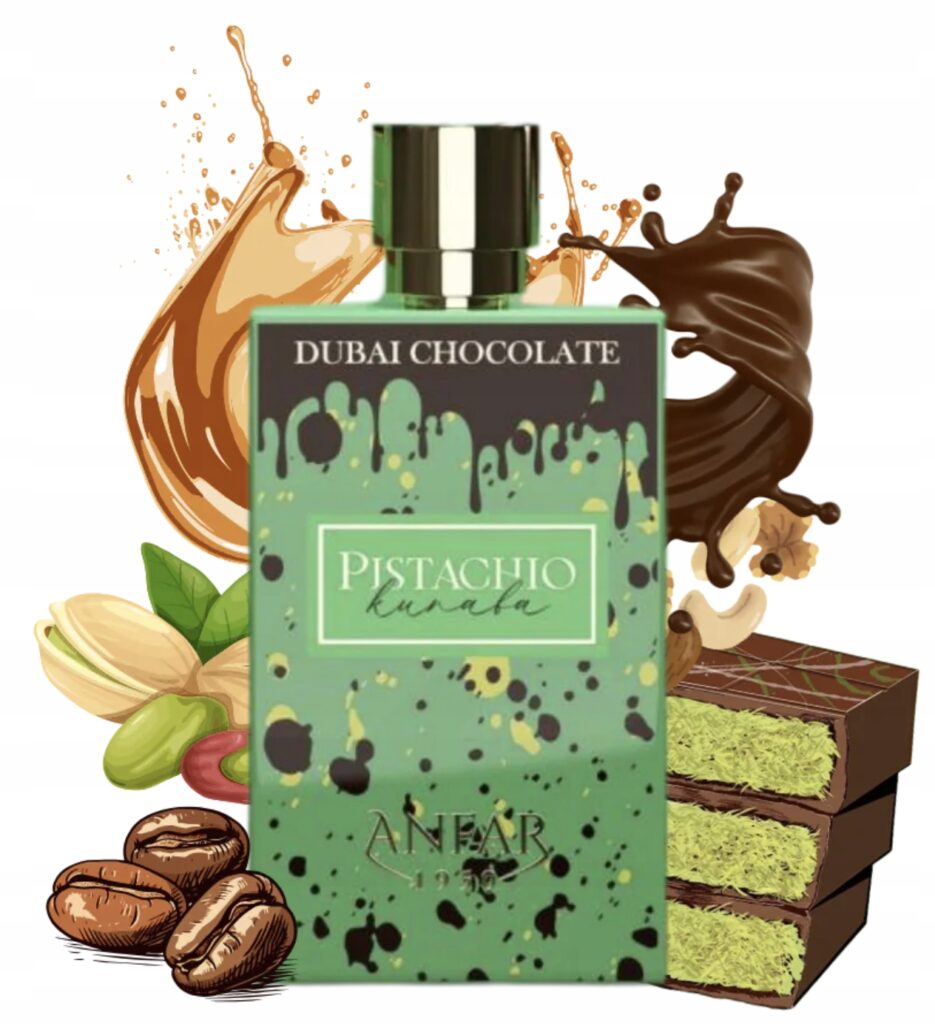ANFAR 1950 DUBAI CHOCOLATE PISTACHIO KUNAFA EDP 80ML/2.7OZ