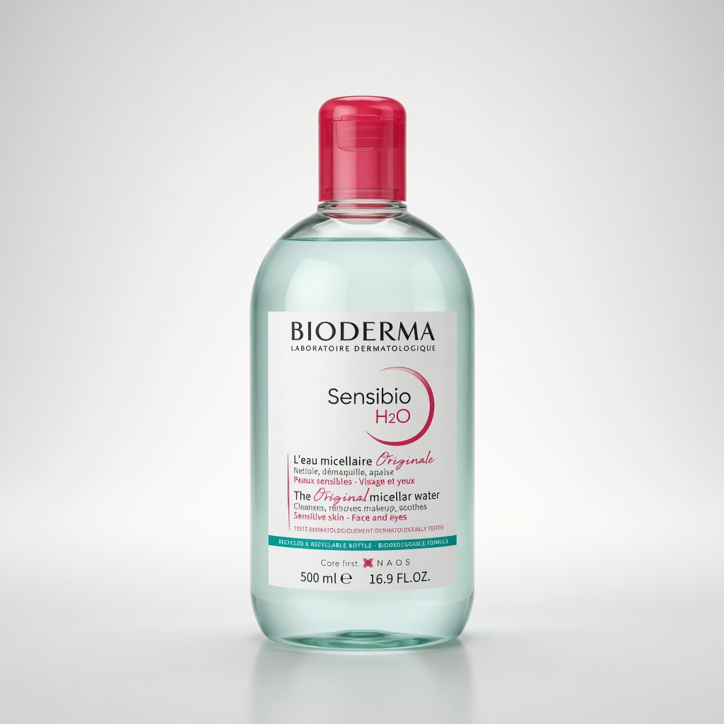BIODERMA SENSIBIO H2O MAKE UP REMOVING MICELLE SOLUTION 500ML/16.7OZ (1)