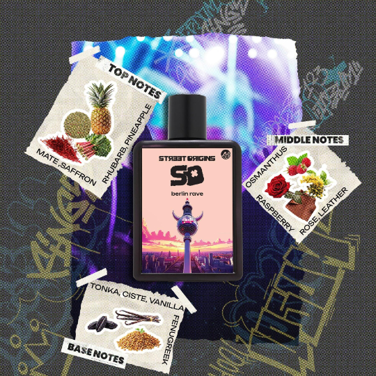 STREET ORIGINS BERLIN RAVE EDP M 75ML