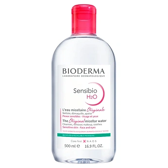 BIODERMA SENSIBIO H2O MAKE UP REMOVING MICELLE SOLUTION 500ML/16.7OZ (1)