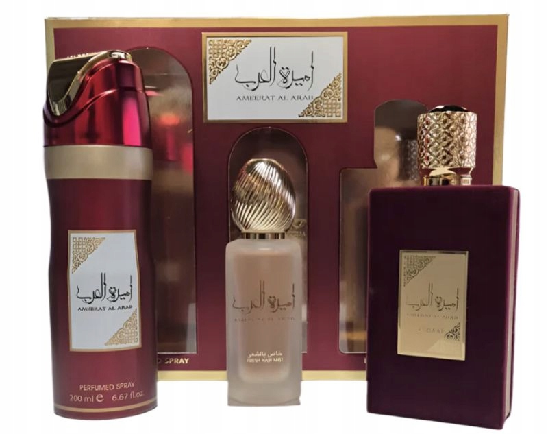LATTAFA AMEERAT AL ARAB EDP U 100ML+DEODORANT 200ML+HAIRMIST 50ML