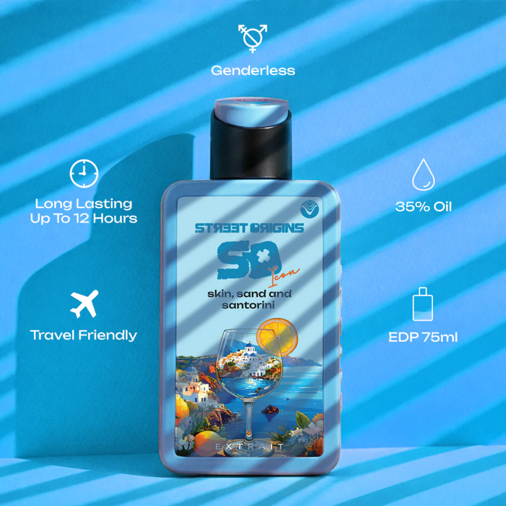 STREET ORIGINS SKIN , SAND & SANTORINI EDP W 75ML