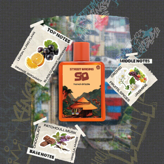 STREET ORIGINS HANOI DRIZZLE EDP M 75ML