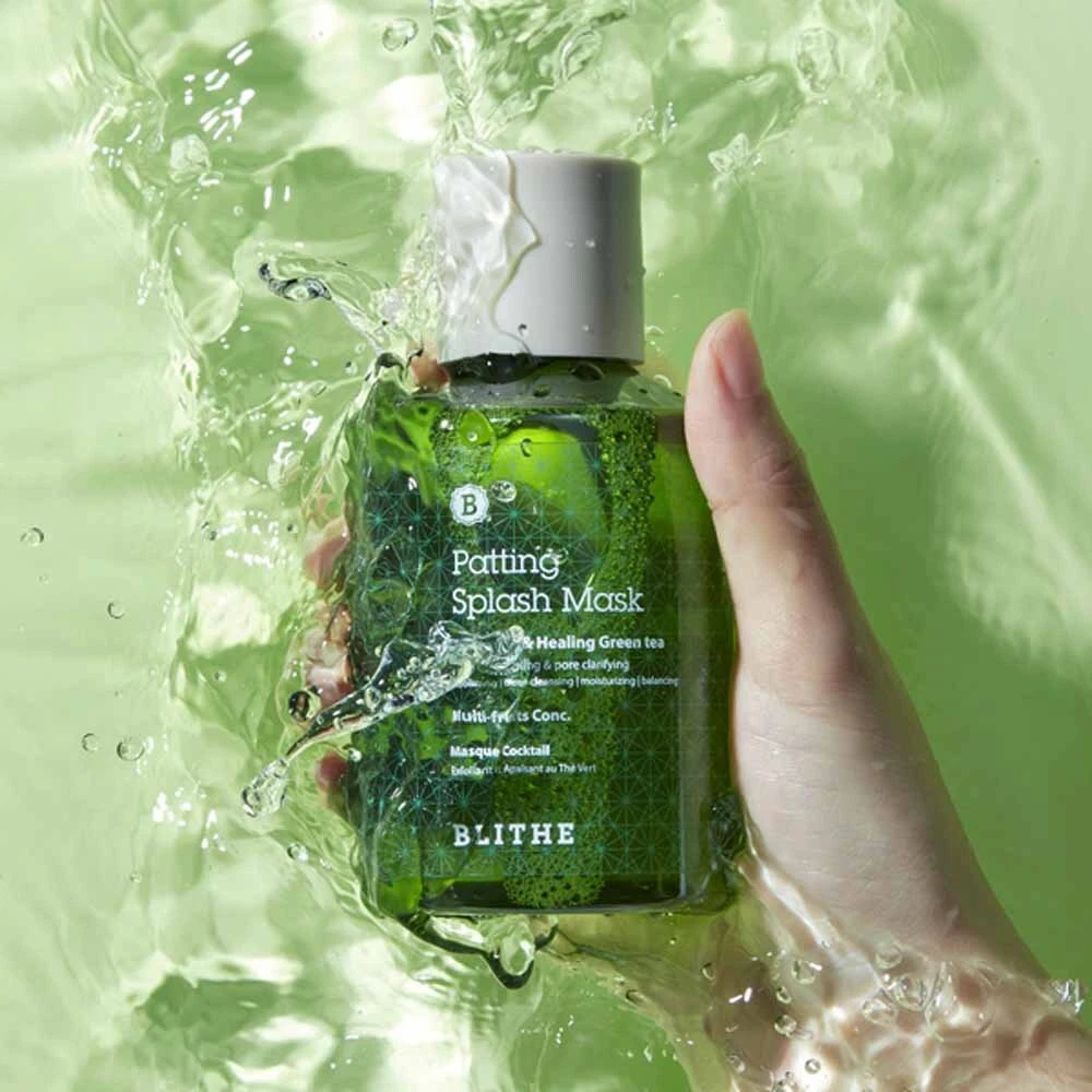 BLITHE PATTING SPLASH MASK SOOTHING & HEALING GREEN TEA 70ML