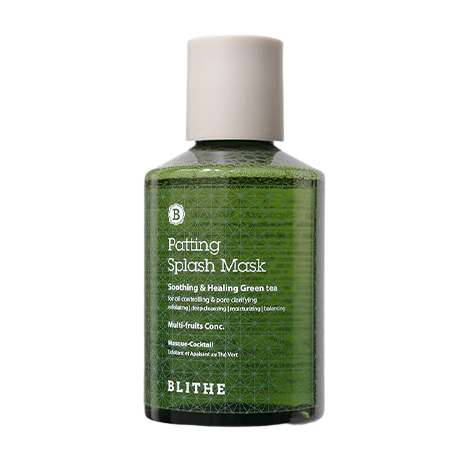 BLITHE PATTING SPLASH MASK SOOTHING & HEALING GREEN TEA 70ML