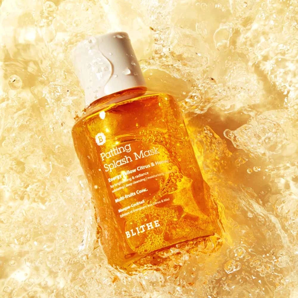 BLITHE PATTING SPLASH MASK ENERGY YELLOW CITRUS & HONEY 70ML