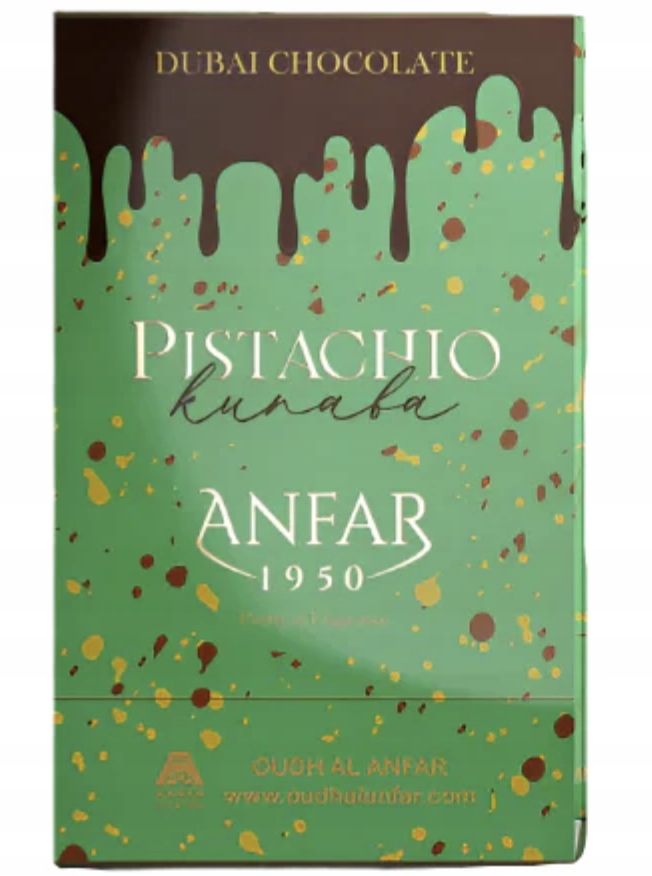 ANFAR 1950 DUBAI CHOCOLATE PISTACHIO KUNAFA EDP 80ML/2.7OZ