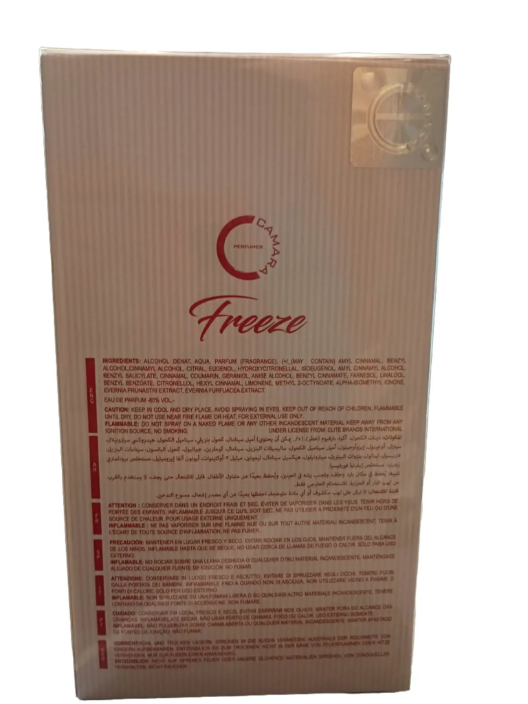 CAMARA FREEZE PEACH ME CHERRY YOU 90ML