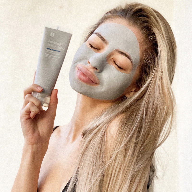 BLITHE BUBBLING SPLASH MASK INDIAN GLACIAL MUD 120ML