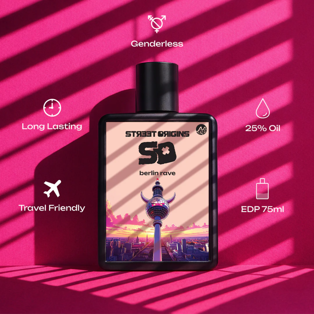 STREET ORIGINS BERLIN RAVE EDP M 75ML