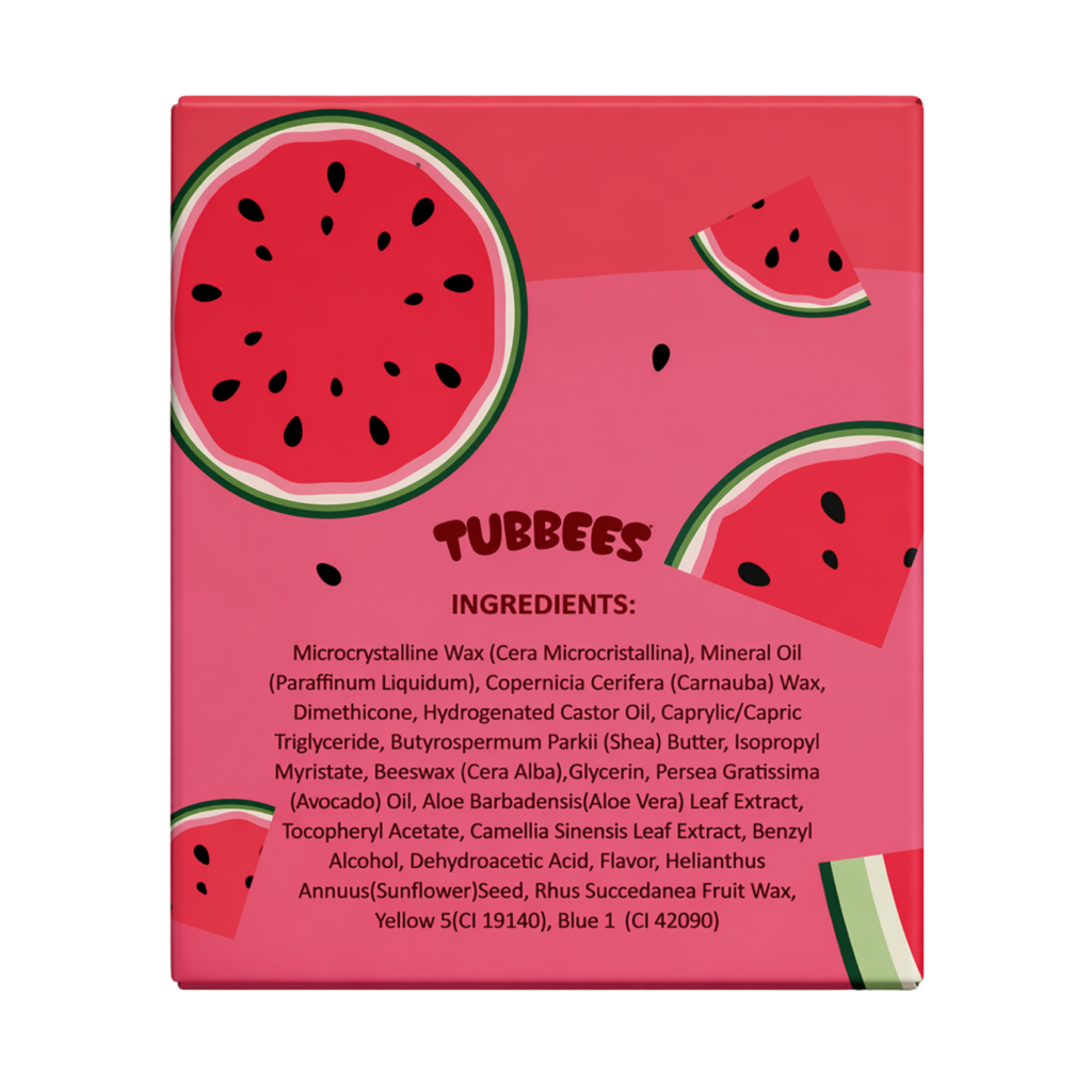 GRANDEUR TUBBEES WATERMELON LIP BALM 10GM